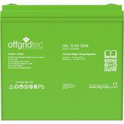 Offgridtec® 50Ah C10 GEL Akku 12V