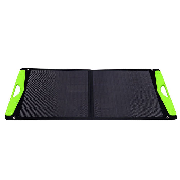 Offgridtec® 100W Hardcover Solartasche und 2x 2A USB Anschluss - 0% MwSt (Angebot gemäß§12 Abs.3 UstG)