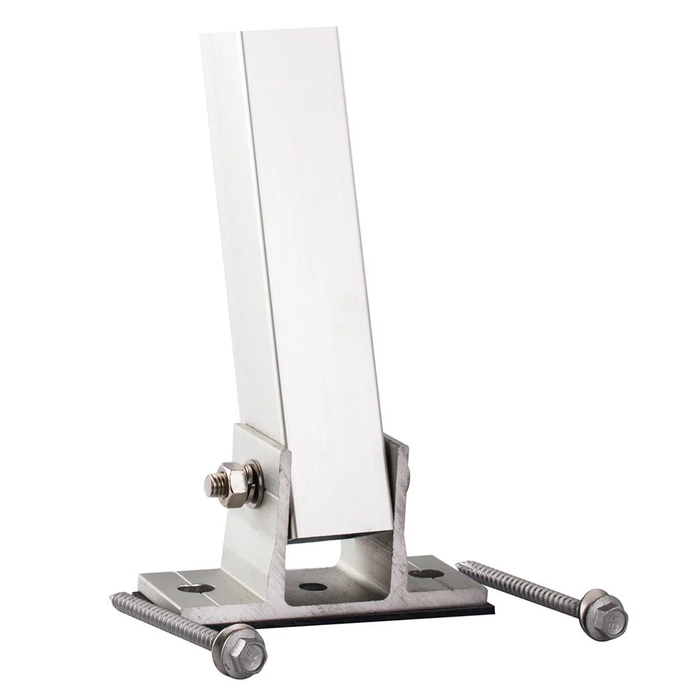 Solarmodulträger für Flachdachmontage Neigungsverstellbar 10°-60° - 0% MwSt (Angebot gemäß§12 Abs.3 UstG)