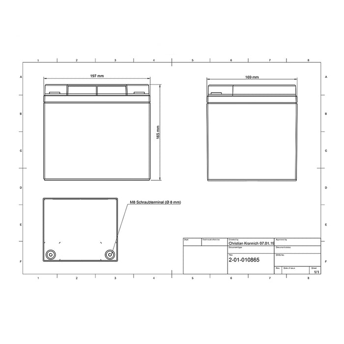 Offgridtec LiFePo4 Smart-Pro 12/50 Akku 12,8V 640Wh