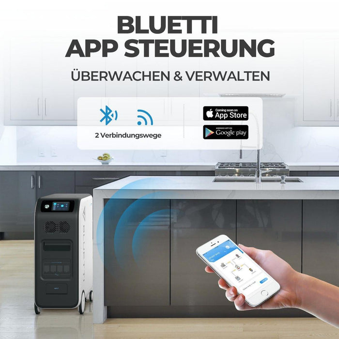 Bluetti EP500 Solarkraftwerk | 2000W 5100Wh