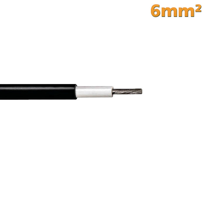 6mm² Solarkabel als lfm Meter