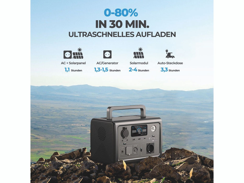 Bluetti Powerstation EB3A, 600 W