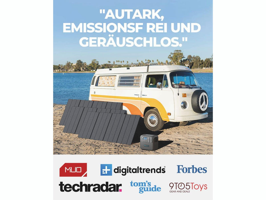 Bluetti PV350 Solar Panel 350W faltbares Solarmodul - 0% MwSt (Angebot gemäß§12 Abs.3 UstG)
