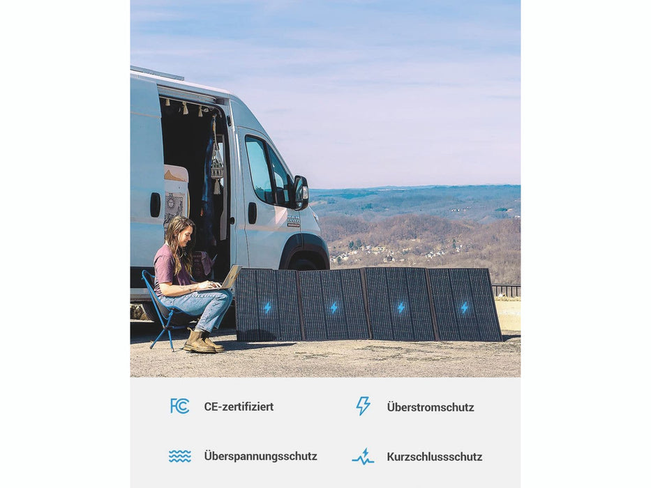Bluetti PV350 Solar Panel 350W faltbares Solarmodul - 0% MwSt (Angebot gemäß§12 Abs.3 UstG)