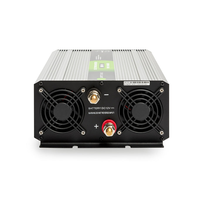 WATTSTUNDE® 2000W / 4000W 12V Sinus Spannungswandler WS12/2000NVS für Lithium Batterien