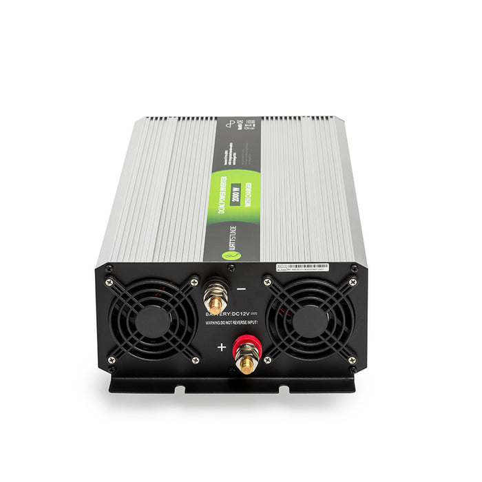 WATTSTUNDE® 2000W / 4000W 12V Sinus Spannungswandler WS12/2000NVS für Lithium Batterien