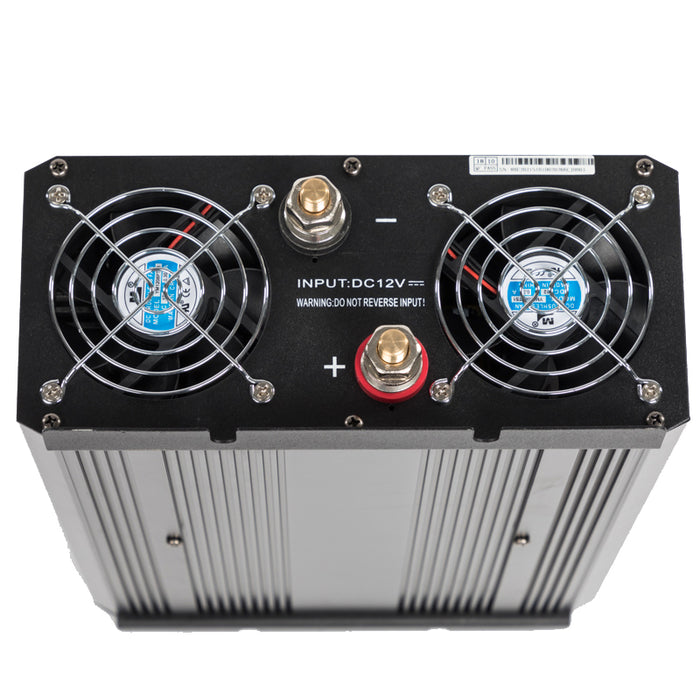 WATTSTUNDE® 2000W / 4000W 12V Sinus Spannungswandler WS12/2000SI